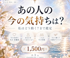 生年月日不要 | あの人の今の気持ちを読み解きます 本音だけでなく今どう動けばいいかまで詳細に鑑定します！