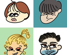 アイコン、似顔絵、描きます イメージ1