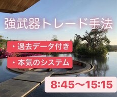 知っているだけで強武器になるトレード手法を教えます 実際に使っている手法の1つで、少しでも役に立てたら嬉しいです