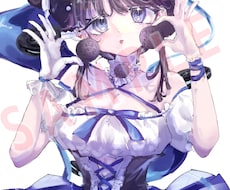 かわいい夢かわアイコン·イラストお描きします イメージ1