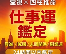 あなたの仕事の流れ才能金運を霊視で読み解きます 霊視 × オーラ × 四柱推命仕事運・金運リーディング鑑定
