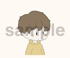 ゆるふわ・ほんわかSNSアイコン作成します ゆるっと可愛らしいSNSアイコンを作成します