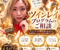 ツインレイプログラムのご相談のります イメージ1