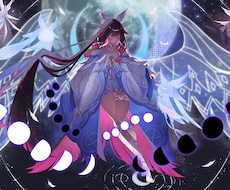 キラキラで透明感がある一枚絵イラスト描きます イメージ1