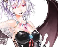 キャラクターデザイン&立ち絵(パーツ分け)描きます 配信アバター・ゲーム・小説・TRPG・おもちゃ。