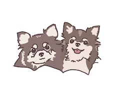 ペット、動物のイラスト描きます 可愛いうちの子描いて！という方へ