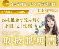 四柱推命｜あなたの「才能」と「性格」を照らします 1000字超｜自分を好きになるための「魂の取扱説明書」入門編
