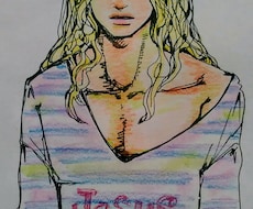 独特な色彩のアナログイラストを描きます イメージ1