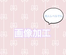 様々な顔写真や全身写真加工致します イメージ1