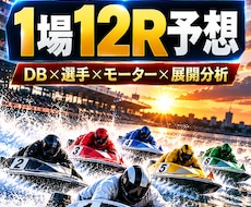 ボートレース1R〜12Rまでマルっと事前予想します 初心者の方、予想が苦手な方、試しに一回やってみて下さい！！