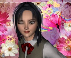 CG作品作成します。