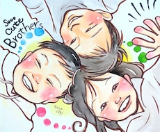 ポップな似顔絵お描きします イメージ1