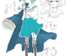 ジャンルをかけあわせたキャラデザを描きます イメージ1