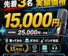 楽曲の魅力を引き出す立体的なミックスで仕上げます