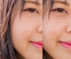 写真のレタッチ・修正します イメージ1