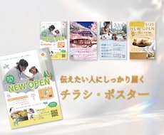 伝えたい人にしっかり届くチラシ・ポスター作ります イメージ1