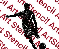 写真からあなただけの素敵なシルエットアート作ります スポーツの活躍した瞬間などを一枚の絵に！ポスターや贈り物に！