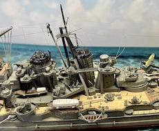 お好みの車、戦艦のスケールモデルを作成いたします お好みの精密度にてカープラモデル、艦船モデルを作成します