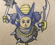 あなたの似顔絵をドラクエのモンスター風に描きます イメージ1