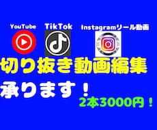 ショート動画・切り抜き編集を高品質でお届けします イメージ1