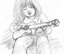デッサン絵画を描きます スナップ写真を絵画にして飾りませんか?プレゼントにも!