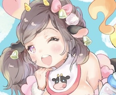 アイコン、ヘッダー、イラスト、キャラデザ描きます イメージ1