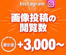 Instagramのフィード投稿閲覧数を増やします イメージ1