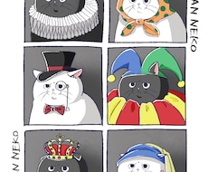 あなたの猫ちゃんを可愛くキャラクター化します イメージ1