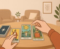 言葉にならない不安を、カードでそっと読み解きます イメージ1