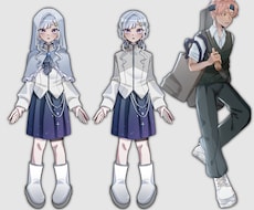 TRPGで使える立ち絵を描きます 探索者ひとりひとり、その人らしさを表現します！