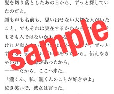 小説オーダー承ります イメージ1