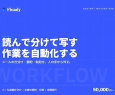 業務自動化ツールをChatGPT連携で開発します 転記・集計・メール仕分けの繰り返し作業を丸ごと自動化
