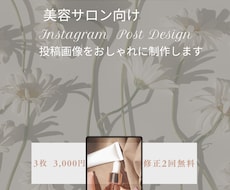 美容サロン向けSNS画像を制作します イメージ1