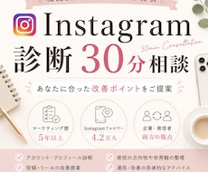 Instagramを30分で診断・改善提案します イメージ1