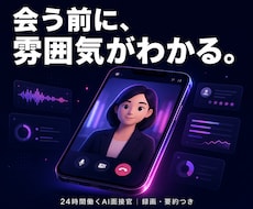 容姿・雰囲気重視の採用をAI面接で自動化しますます 会う前に「見て」選べる。24時間働くAI面接官