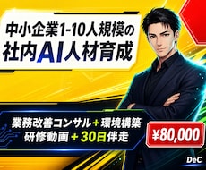 ClaudeCode研修｜実務でAI人材育成します Claude Code環境構築＋研修動画を5営業日納品します