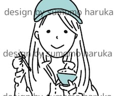 シンプルゆるめアイコン、ブログやSNS用に描きます ゆる〜い、でも特徴を捉えたアイコン作成します！
