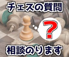 チェスに関する質問や相談を受けます イメージ1