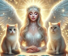 エンジェルタロット3枚引き鑑定します ☆天使の導きで、あなたの悩みに光を照らします☆