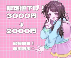 期間限定値下げ❕かわいいイラスト描きます イメージ1