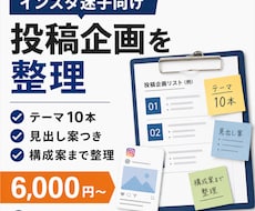 インスタ迷子向け投稿企画シートをまとめて作成します ざっくり回答でOK迷わず発信できる投稿までの流れを整理します