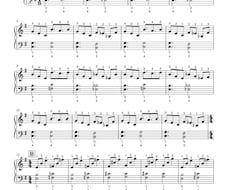好きな曲をピアノソロ楽譜にアレンジ・採譜にます イメージ1