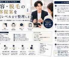 美容・接客のプロ向けに提案内容を徹底整理します イメージ1