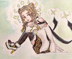 商用OK！ほんわかかわいい擬人化イラスト描きます 生き物･動植物･食べ物などの擬人化、ミニキャラ制作承ります！