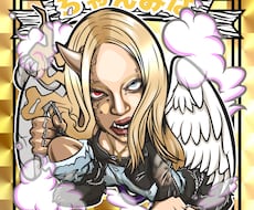 大好評‼️ビックリマン風似顔絵作成致します 【ギャル雑誌egg、Nutsのノベルティにもなってます！】