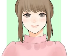 水彩風の綺麗めな似顔絵をお描きします イメージ1