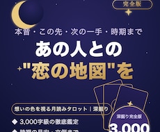 彼の気持ち・この先・次の一手を完全版で視ます イメージ1