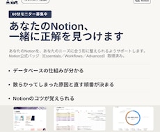 あなたのNotion、一緒に正解を見つけます イメージ1