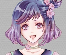 温かみのある厚塗りでSNSアイコンを描きます イメージ1
