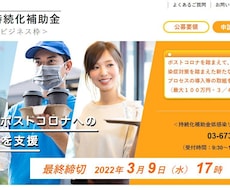 持続化補助金　申請書を作成します 申請だけでは意味がない!採択レベルの申請書を作成します。